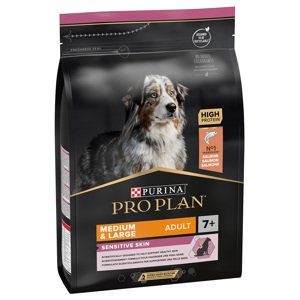 3kg PURINA PRO PLAN Medium & Large Adult 7+ Sensitive Skin száraz kutyatáp