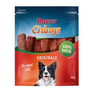 4x250g Rocco Chings rágócsíkok kacsamell kutyasnack