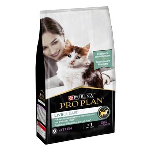 2x1,4kg PURINA PRO PLAN LiveClear Kitten pulyka száraz macskatáp