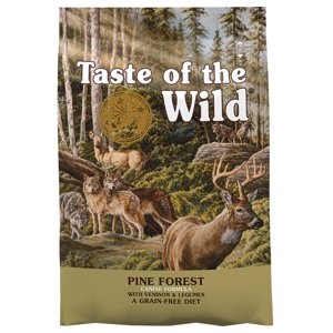 2x12,2kg Taste of the Wild Pine Forest száraz kutyatáp