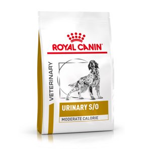 2x12kg Royal Canin Veterinary Urinary S/O Moderate Calorie száraz kutyatáp