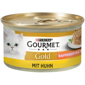 24x85g Gourmet Gold rafinált ragu nedves macskatáp- Rafinált ragu mix I