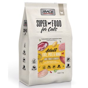 7kg MAC's Superfood for Cats Adult kacsa, pulyka & csirke száraz macskatáp