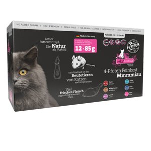 12x85g catz finefood Purrrr tasakos nedves macskatáp multipack 6 változattal:Purrrr Collection I