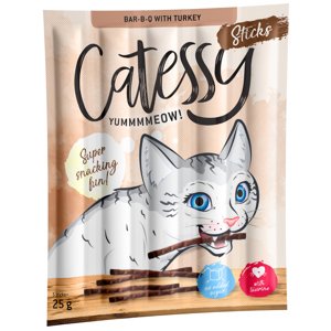 10 darab Catessy stick macskasnack - Bar-B-Q pulyka