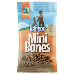 4x200g Barkoo Mini Bones (semi-moist) kutyasnack- Báránnyal