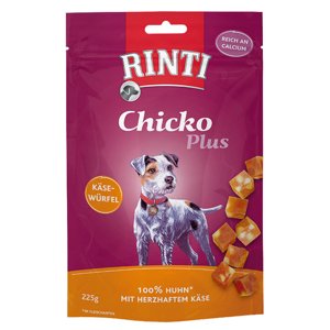 225g RINTI Chicko Plus sajtos kockák jutalomfalat kutyáknak
