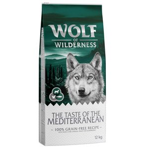 2x12kg Wolf of Wilderness 'The Taste Of' száraz kutyatáp- Mix: Canada, Mediterranean