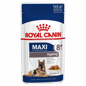 10x140g Royal Canin Maxi Ageing 8+ szószban nedves kutyatáp