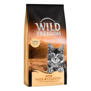 6,5kg Wild Freedom Kitten - szárnyas, gabonamentes száraz kölyökmacskatáp