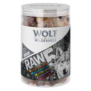 150g Wolf of Wilderness snack - 5 fajta fagyasztva szárított snack vegyesen