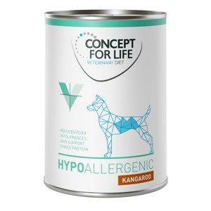 6x400g Concept for Life Veterinary Diet Hypoallergenic kenguru nedves kutyatáp