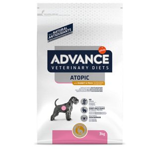 2x3kg Advance Veterinary Diets Atopic nyúl & borsó száraz kutyatáp