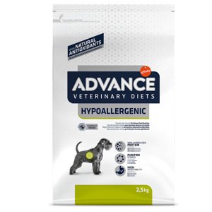 2,5kg Advance Veterinary Diets Hypoallergenic száraz kutyatáp