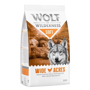 350g Wolf Of Wilderness Soft Wide Acres csirke száraz kutyatáp