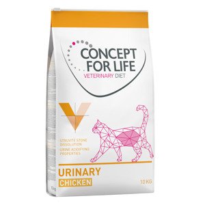 2x10kg Concept for Life Veterinary Diet Urinary száraz macskatáp