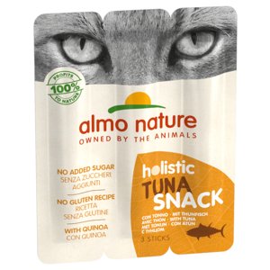 3x15g Almo Nature Holistic macskasnack-tonhal