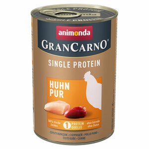 24x400g animonda GranCarno Adult Single Protein nedves kutyatáp- Csirke Pur